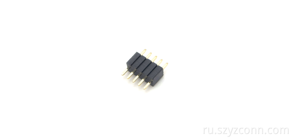 Штыревой разъем 1,27 мм, однорядный 1.27mm pin header single row